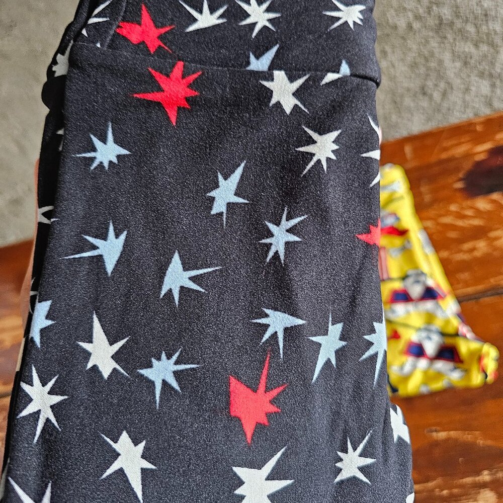 Kids S/M 4th of July Leggings - LuLaRoe